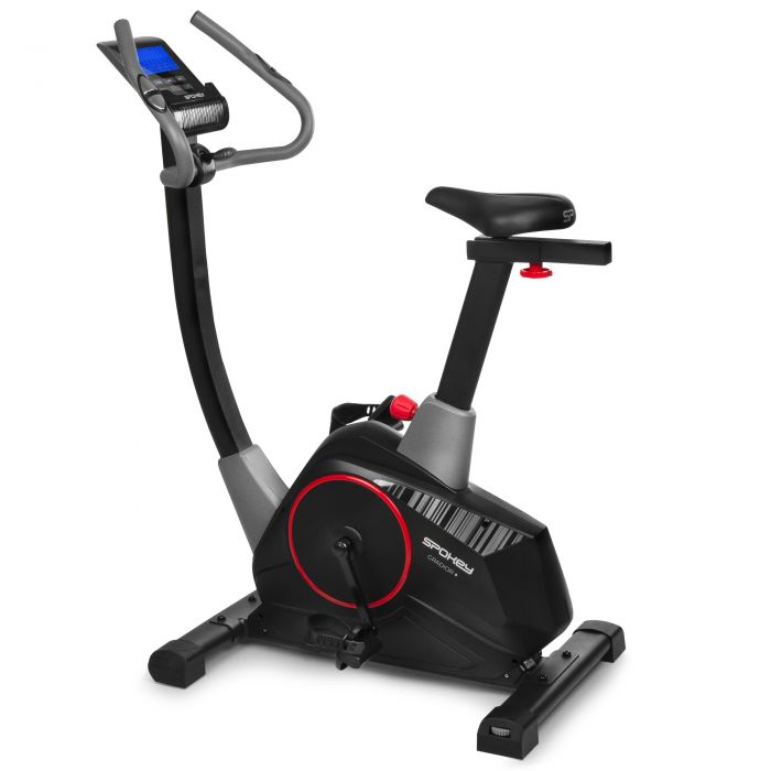 Bicicleta fitness magnetica SPOKEY GRADIOR+, volanta 8 kg, sa reglabila pe verticala/orizontala de la 70 la 100 cm, greutate maxima suportata 120 kg